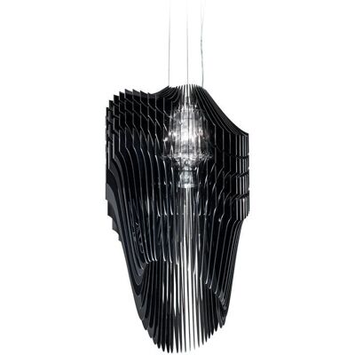 Lustre suspendu Slamp Avia Noir - Suspension - Publicité Lustre suspendu Slamp Avia Noir - Suspension - Publicité