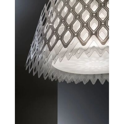 Lustre Charlotte Blanc de Slamp - Suspension - Publicité Lustre Charlotte Blanc de Slamp - Suspension - Publicité