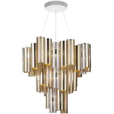 Lustre à suspension Slamp La Lollo XL - Publicité Lustre à suspension Slamp La Lollo XL - Publicité