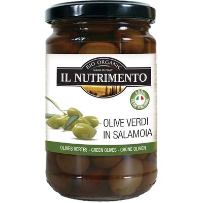 Aceitunas Verdes en Salmuera - 280g - Il Nutrimento Aceitunas Verdes en Salmuera - 280g - Il Nutrimento