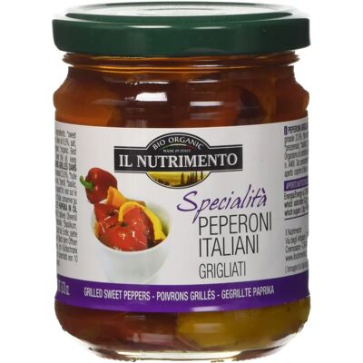 Pimientos Italianos a la Parrilla - Orgánicos, Veganos, Sabor Mediterráneo Pimientos Italianos a la Parrilla - Orgánicos, Veganos, Sabor Mediterráneo