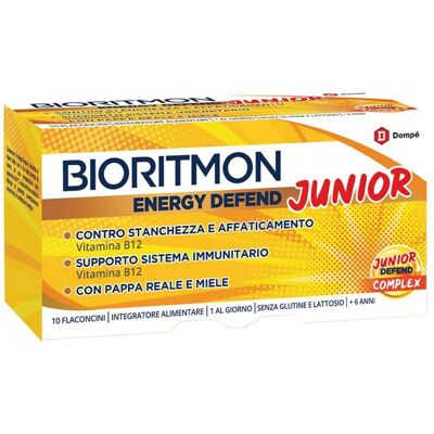 Dompé Junior Bioritmon Energy Defend Complesso - Integratore per bambini Dompé Junior Bioritmon Energy Defend Complesso - Integratore per bambini