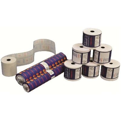 Sa.ba.cart 3126057030BX Papier Thermique - Rouleau Caissière 57mm x 30m - Publicité Sa.ba.cart 3126057030BX Papier Thermique - Rouleau Caissière 57mm x 30m - Publicité