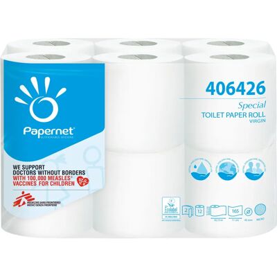 Papernet 406426 Papier Toilette - 165 Feuilles Papernet 406426 Papier Toilette - 165 Feuilles