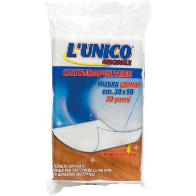 UNICO - 8024943000011 - Bianco - 30x50 - Panno pulizia UNICO - 8024943000011 - Bianco - 30x50 - Panno pulizia