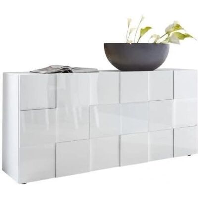 LC Dama Sideboard - Weiß Hochglanz - 181cm LC Dama Sideboard - Weiß Hochglanz - 181cm