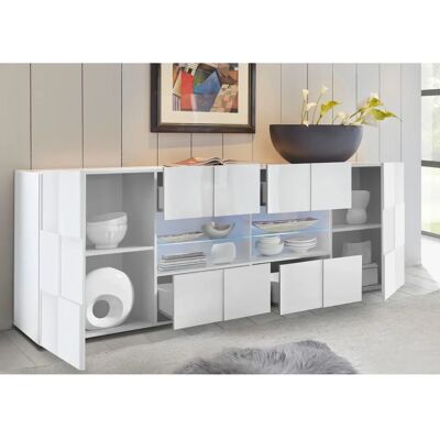 INOSIGN Dama Hochglanz Weiß Sideboard - Sideboard INOSIGN Dama Hochglanz Weiß Sideboard - Sideboard