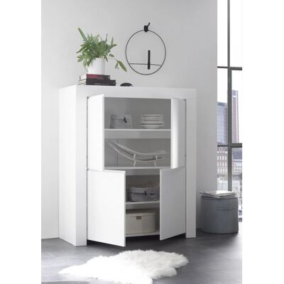 Calicosy Firenze Credenza Bianca - Certificato FSC, Design Italiano Calicosy Firenze Credenza Bianca - Certificato FSC, Design Italiano