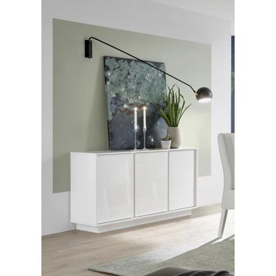 LC Ice Buffet en Laque Blanc Brillant - Sideboard - Publicité LC Ice Buffet en Laque Blanc Brillant - Sideboard - Publicité