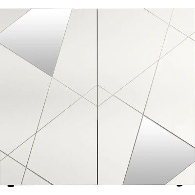 Sideboard Blanco de Alto Brillo INOSIGN Vittoria - Sideboard Sideboard Blanco de Alto Brillo INOSIGN Vittoria - Sideboard