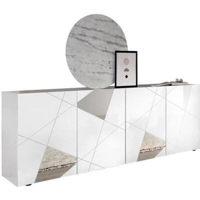 INOSIGN Vittoria Weiß Hochglanz Sideboard - Sideboard INOSIGN Vittoria Weiß Hochglanz Sideboard - Sideboard