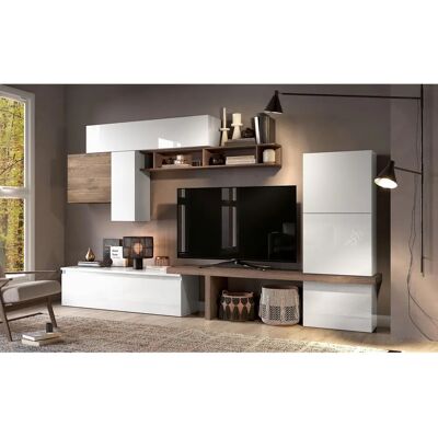 INOSIGN Infinity Hängevitrine - Weiß Hochglanz, 29cm breit, 69cm hoch - Wandmontage INOSIGN Infinity Hängevitrine - Weiß Hochglanz, 29cm breit, 69cm hoch - Wandmontage