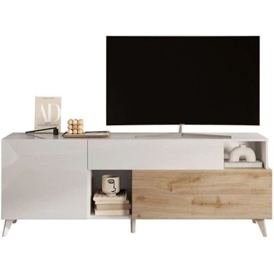 Vente-unique Donala Meuble TV - Moderne, Écologique, 181cm - Publicité Vente-unique Donala Meuble TV - Moderne, Écologique, 181cm - Publicité