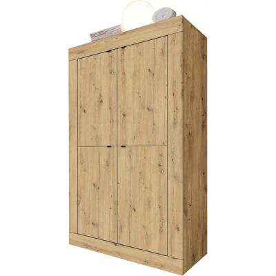INOSIGN Basic 4-türiger Highboard - 162cm H, 102cm B, Artisan Eichefarben INOSIGN Basic 4-türiger Highboard - 162cm H, 102cm B, Artisan Eichefarben