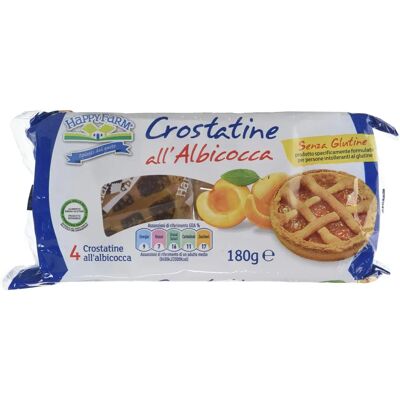 Crostata Senza Glutine di Albicocche - Happy Farm Crostata Senza Glutine di Albicocche - Happy Farm