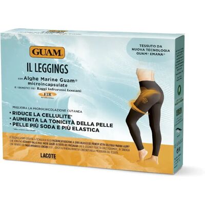 Czarne Legginsy Guam Mikroenkapsułkowane - Ujędrnianie skóry Czarne Legginsy Guam Mikroenkapsułkowane - Ujędrnianie skóry