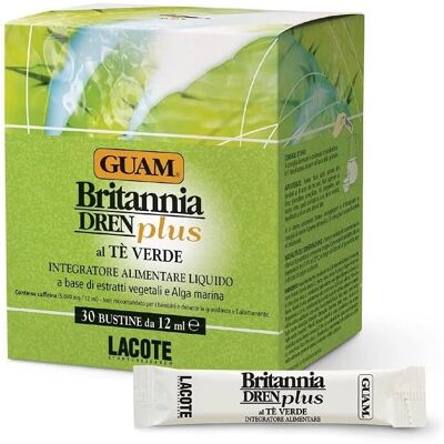 Lacote Srl Guam - Britannia Dren Plus Zielona Herbata - Naturalna Detoksykacja dla Dobrego Samopoczucia Lacote Srl Guam - Britannia Dren Plus Zielona Herbata - Naturalna Detoksykacja dla Dobrego Samopoczucia