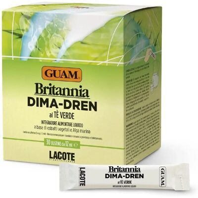 Lacote Srl Guam - Britannia Dima Dren Plus Tè Verde - Integratore Alimentare Lacote Srl Guam - Britannia Dima Dren Plus Tè Verde - Integratore Alimentare