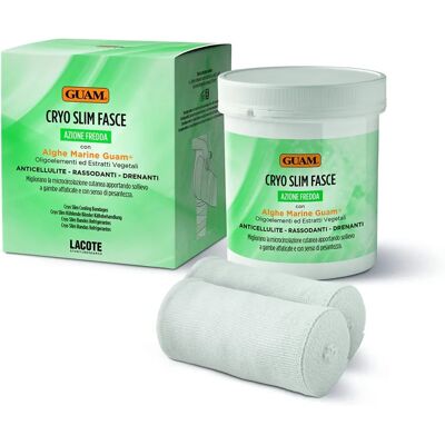 Lacote Srl Guam - Fasce Cryo Slim Anticellulite Rassodanti Drenanti - 2 Pezzi Lacote Srl Guam - Fasce Cryo Slim Anticellulite Rassodanti Drenanti - 2 Pezzi
