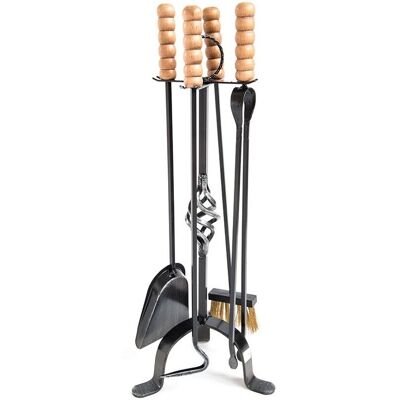 Tecnomat Noce - Kit d'accessoires pour cheminée - Design élégant - Publicité Tecnomat Noce - Kit d'accessoires pour cheminée - Design élégant - Publicité