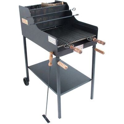 Cruccolini BA4 - Barbecue da tavolo a carbone - Acciaio, Nero Cruccolini BA4 - Barbecue da tavolo a carbone - Acciaio, Nero