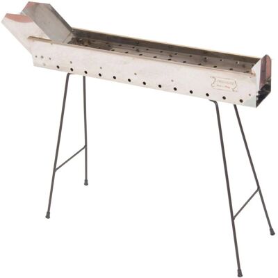Cruccolini Grill en inox 75cm - Surface cuisson 70x10cm - Publicité Cruccolini Grill en inox 75cm - Surface cuisson 70x10cm - Publicité