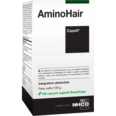 Chiesi farmaceutici AminoHair - Integratore per Capelli e Unghie - 168 capsule Chiesi farmaceutici AminoHair - Integratore per Capelli e Unghie - 168 capsule