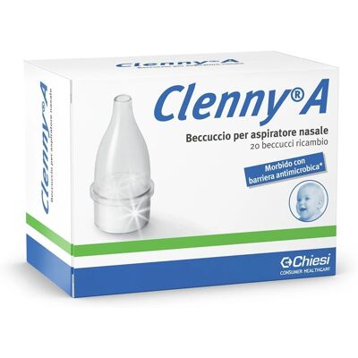 Chiesi Italia Spa Clenny A Ricambi per Aspiratore Nasale - Confezione da 20 Chiesi Italia Spa Clenny A Ricambi per Aspiratore Nasale - Confezione da 20