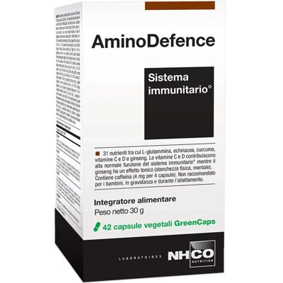 Chiesi NHCO AminoDefence - Supporta il sistema immunitario - 42 capsule Chiesi NHCO AminoDefence - Supporta il sistema immunitario - 42 capsule