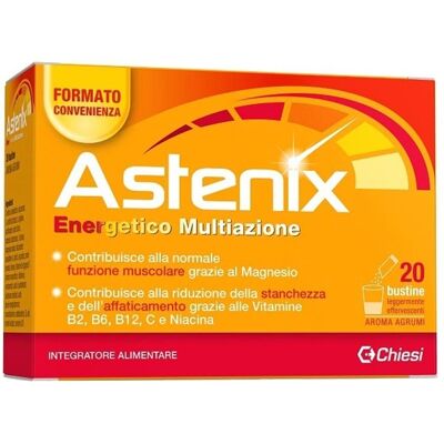 Chiesi Farmaceutici Astenix Integratore Energetico - 20 Bustine Chiesi Farmaceutici Astenix Integratore Energetico - 20 Bustine