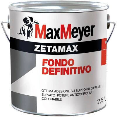 MaxMeyer Zetamax Grigio 2,5L - Fondo anticorrosivo MaxMeyer Zetamax Grigio 2,5L - Fondo anticorrosivo