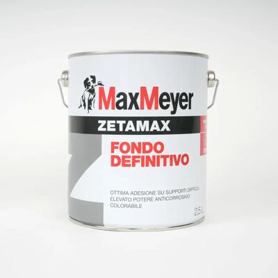 MaxMeyer Zetamax Bianco Primer - Support multisuperficie MaxMeyer Zetamax Bianco Primer - Support multisuperficie
