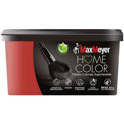 Pittura per Interni Rosso Scarlatto Max Meyer - 2,5L - Vernice murale Pittura per Interni Rosso Scarlatto Max Meyer - 2,5L - Vernice murale