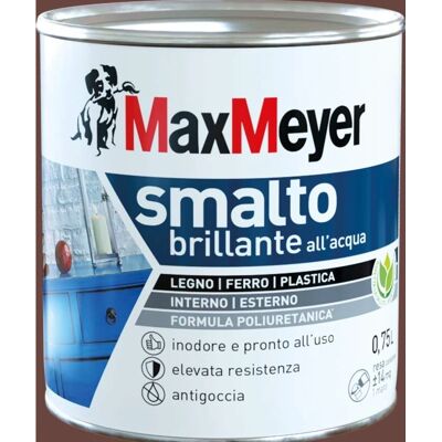 Smalto lucido ad acqua MaxMeyer Cioccolato - Vernice Smalto lucido ad acqua MaxMeyer Cioccolato - Vernice