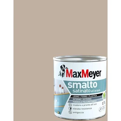 Maxmeyer Waterbasis Satijne Polyurethaan Email - 0,75L - Verf Maxmeyer Waterbasis Satijne Polyurethaan Email - 0,75L - Verf
