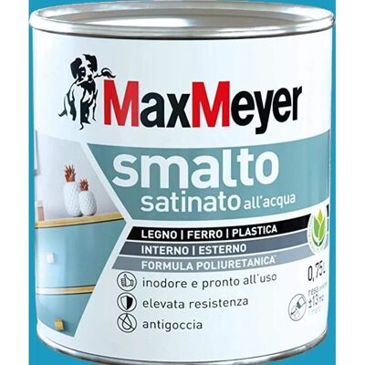 Max Meyer Smalto Satinato a Acqua Turchese - Vernice in Spray Max Meyer Smalto Satinato a Acqua Turchese - Vernice in Spray