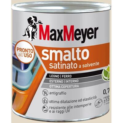 Max Meyer Bianco Avorio Smalto Satinato - Vernice Max Meyer Bianco Avorio Smalto Satinato - Vernice