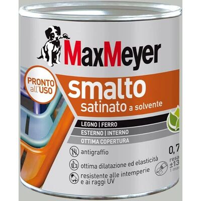 MaxMeyer Grigio Chiaro Satinato Smalto a Solvente - Enamel paint MaxMeyer Grigio Chiaro Satinato Smalto a Solvente - Enamel paint