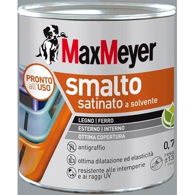 MaxMeyer Grigio Medio Smalto Satinato - Vernice/Spray MaxMeyer Grigio Medio Smalto Satinato - Vernice/Spray