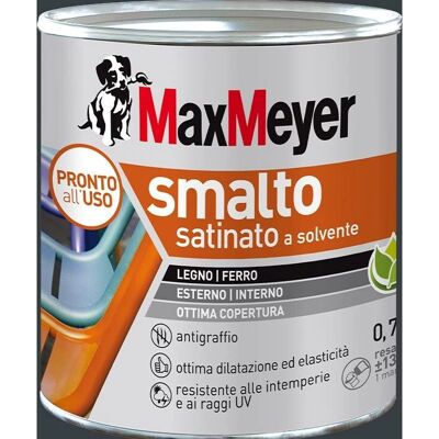 Smalto satinato a solvente MaxMeyer - RAL7016 - Esterno & Interno Smalto satinato a solvente MaxMeyer - RAL7016 - Esterno & Interno