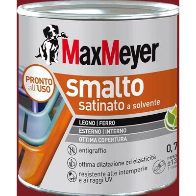 Max Meyer Bordeaux Satinato Smalto - Vernice e Rivestimento Max Meyer Bordeaux Satinato Smalto - Vernice e Rivestimento