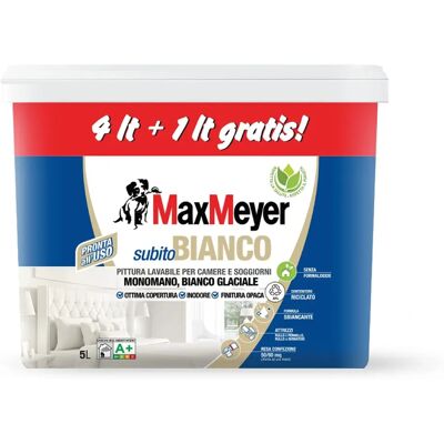 Decorazione Interna Bianca MaxMeyer - 5L Decorazione Interna Bianca MaxMeyer - 5L