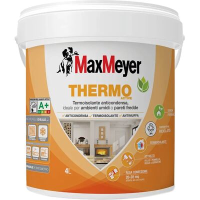 Tinta isolante termica Thermo Active - Bianco 4L Tinta isolante termica Thermo Active - Bianco 4L