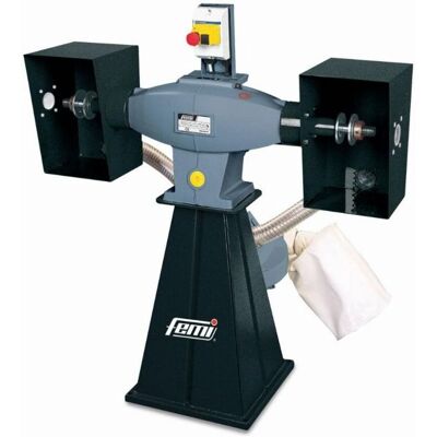 Femi - Rueda pulidora 2200W - doble cepillo - eco industrial - Polisher Femi - Rueda pulidora 2200W - doble cepillo - eco industrial - Polisher