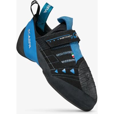 Scarpa Instinct VSR - Chaussures d'escalade - Homme Noir/Bleu - Publicité Scarpa Instinct VSR - Chaussures d'escalade - Homme Noir/Bleu - Publicité