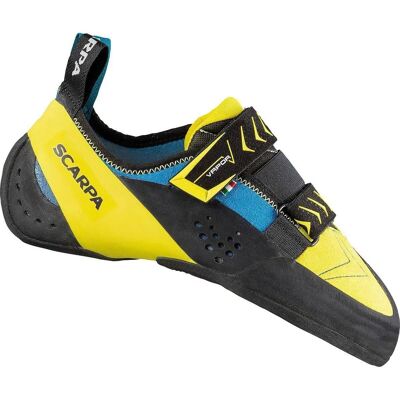 Scarpa Vapor V Blau / Gelb Kletterschuhe - Größe EU 50 Scarpa Vapor V Blau / Gelb Kletterschuhe - Größe EU 50