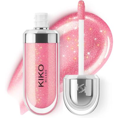 KIKO Milano 3D Hydra Lipgloss - Różowy, Nawilżający, Błyszczący Hibiscus Pink - Lipgloss KIKO Milano 3D Hydra Lipgloss - Różowy, Nawilżający, Błyszczący Hibiscus Pink - Lipgloss