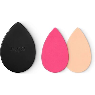 KIKO Milano Beauty Duo Make-up Schwämme - 2 Stück mit Tasche KIKO Milano Beauty Duo Make-up Schwämme - 2 Stück mit Tasche