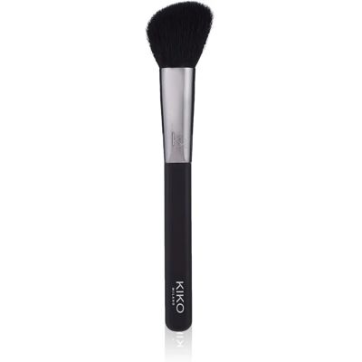 KIKO Milano Face 10 Pędzel do różu - Skośny pędzel do pudru do policzków, bronzera i rozświetlacza KIKO Milano Face 10 Pędzel do różu - Skośny pędzel do pudru do policzków, bronzera i rozświetlacza
