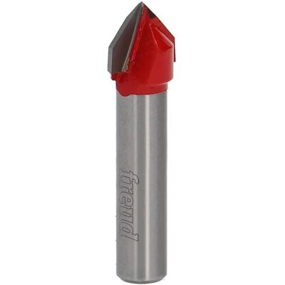 Fresa de ranura en V Freud F03FR01623 - Ø12,7 H10/44,5 Q8 Z2 - Madera/Compuesto Fresa de ranura en V Freud F03FR01623 - Ø12,7 H10/44,5 Q8 Z2 - Madera/Compuesto